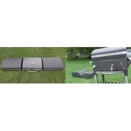 Grilis su anglimis 57,5x42 cm Kampinis su ketaus grotelėmis activa