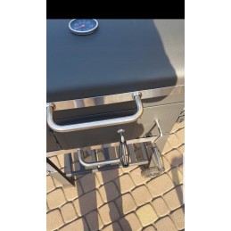 Grilis su anglimis 57,5x42 cm Kampinis su ketaus grotelėmis activa