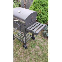Grilis su anglimis 57,5x42 cm Kampinis su ketaus grotelėmis activa