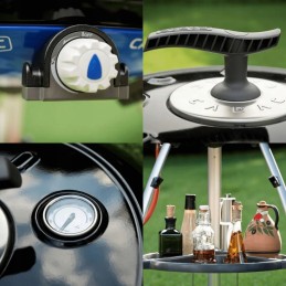 Dujinis grilis 30mbar cadac bbq carri chef 47cm