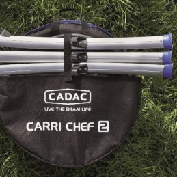 Dujinis grilis 30mbar cadac bbq carri chef 47cm