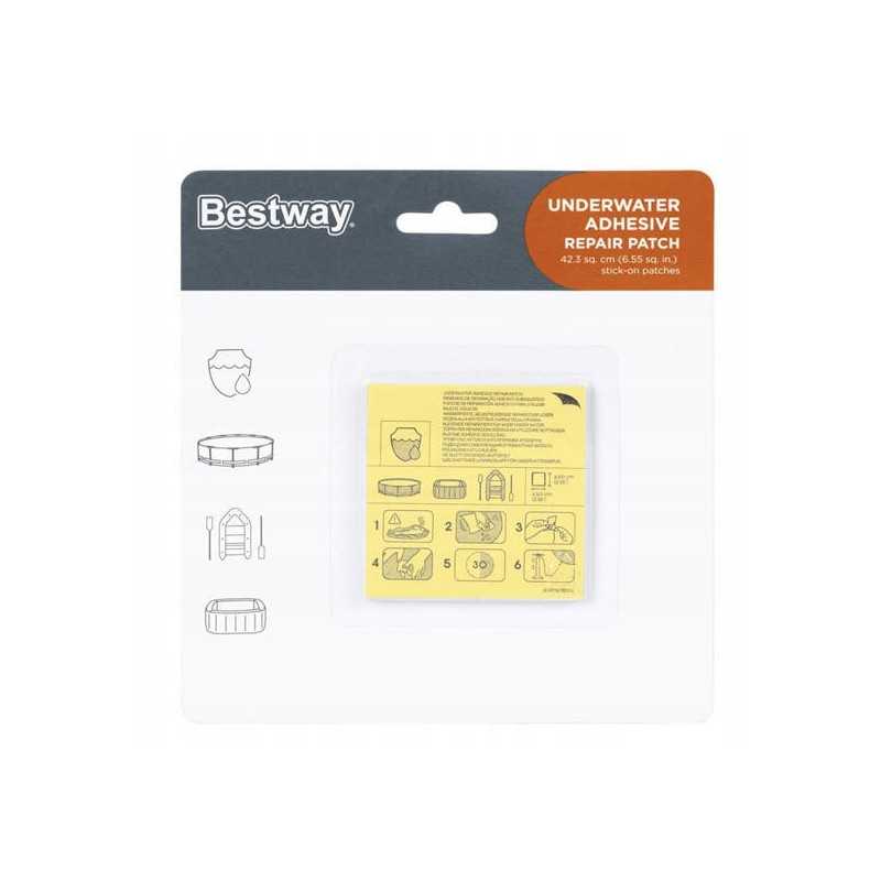 Vandeniui atsparus bestway 62091 skląsčio remonto rinkinys