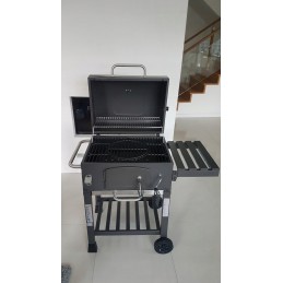 ⭐⭐aktyvios anglies kepsninė, ketaus grotelės + Activa priedai 57,5x42 cm⭐⭐