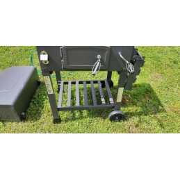 ⭐⭐aktyvios anglies kepsninė, ketaus grotelės + Activa priedai 57,5x42 cm⭐⭐