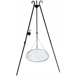 2in1 - sodo grilis su anglimis, stabilus trikojis, laužavietė laužui