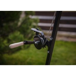 2in1 - sodo grilis su anglimis, stabilus trikojis, laužavietė laužui