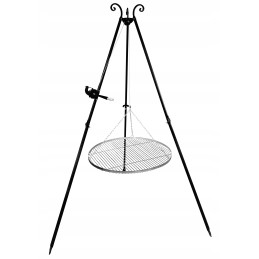 2in1 - sodo grilis su anglimis, stabilus trikojis, laužavietė laužui