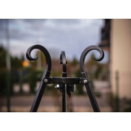 2in1 - sodo grilis su anglimis, stabilus trikojis, laužavietė laužui