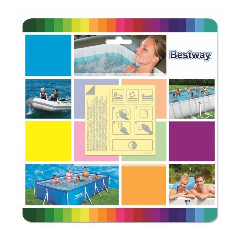 Vandeniui atsparaus pleistrų taisymo rinkinys, 10 vnt. 62091