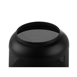 Sodo židinys, laužavietė, grilis, didelis plieninis dubuo