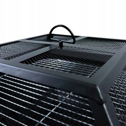 ⭐⭐Metalinė sodo židinio duobė anglies grilio ugnies dubuo 80cm + dangtelis⭐⭐