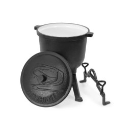 ⭐⭐medžioklinis katilas, emaliuotas ketaus puodas, 15l⭐⭐