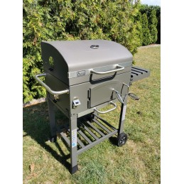 ⭐⭐aktyvios anglies kepsninė, ketaus grotelės + Activa priedai 57,5x42 cm⭐⭐