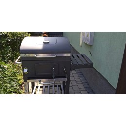 ⭐⭐aktyvios anglies kepsninė, ketaus grotelės + Activa priedai 57,5x42 cm⭐⭐