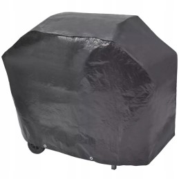 Vidaxl dujinis grilis su kaitinimo zona 4 1, juoda ir sidabrinė