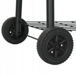 Klasikinis grilis su luma anglies rūkykla