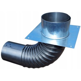 Židinys su ketaus oro įleidimo reguliavimu ir ketaus grotelėmis.