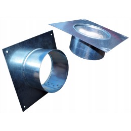 Židinys su ketaus oro įleidimo reguliavimu ir ketaus grotelėmis.