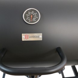 ➡️ Didelė uždara pro rūkymo kepsninė su anglimis