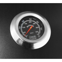 Anglies kepsninė briketams, uždara, nešiojama kepsninė su kamino dangteliu + nemokama pirštinė