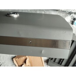 Anglies kepsninė briketams, uždara, nešiojama kepsninė su kamino dangteliu + nemokama pirštinė