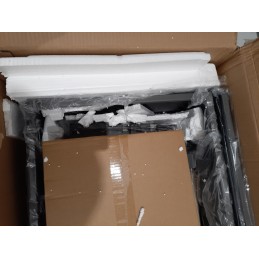 Anglies kepsninė briketams, uždara, nešiojama kepsninė su kamino dangteliu + nemokama pirštinė