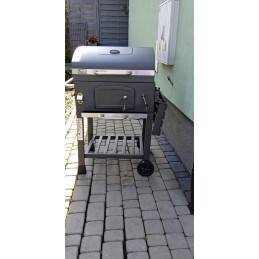 ⭐⭐aktyvios anglies kepsninė, ketaus grotelės + Activa priedai 57,5x42 cm⭐⭐