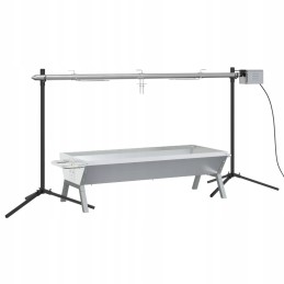 Kepsninė su automatine kepsnine ir padėklu, nerūdijantis plienas