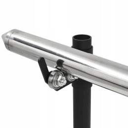 Vidaxl automatinė rožė su varikliu, nerūdijančio plieno, 207x45x81 cm