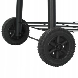 Klasikinis grilis su anglies rūkykla