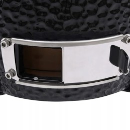 Kamado keraminės kepsninės 26,5 cm su termometru ir oro srauto reguliavimu