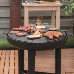 Redfire grilis / bbq plancha, juodas plienas