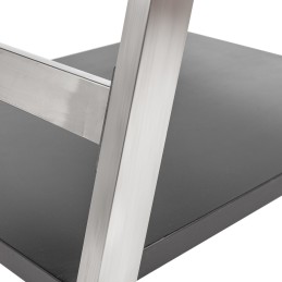 Sferinės anglies grilis - sodo grilis su dangteliu, termometru ir ratukais