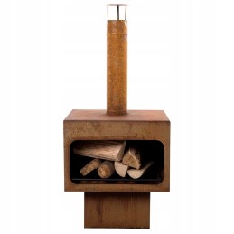 Redfire židinys laisvai pastatomas šildytuvas džersis xl plieno rusty 81077