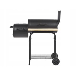 Juodos satah anglies grilis su rūkykla