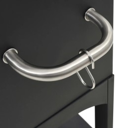 Vidaxl picos orkaitė su ugniai atspariu molio akmeniu