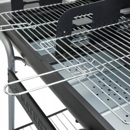 Grilis su anglimis 40x32 cm Icarus Alpha II Vežimėlis Natūralus