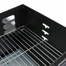 Grilis su anglimis 40x32 cm Icarus Alpha II Vežimėlis Natūralus