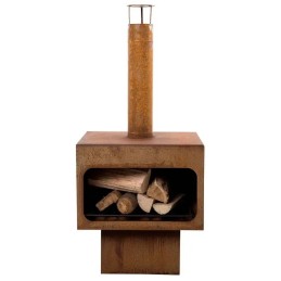 Redfire židinys laisvai pastatomas šildytuvas džersis xl plieno rusty 81077