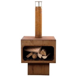 Redfire židinys laisvai pastatomas šildytuvas džersis xl plieno rusty 81077