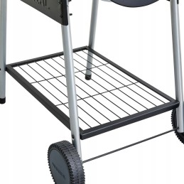 Grilis su anglimis 40x32 cm Icarus Alpha II Vežimėlis Natūralus