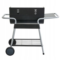 Grilis su anglimis 40x32 cm Icarus Alpha II Vežimėlis Natūralus