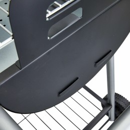 Grilis su anglimis 40x32 cm Icarus Alpha II Vežimėlis Natūralus