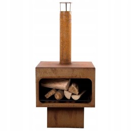 Redfire židinys laisvai pastatomas šildytuvas džersis xl plieno rusty 81077