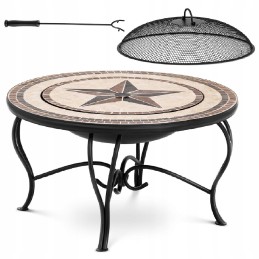 Židinio dubuo sodui terasoje su uždanga, skersmuo 76 cm