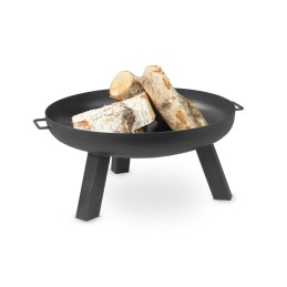 Sodo židinys 80 cm aukščio, dažytas grilis