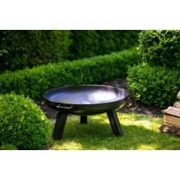 Sodo židinys 80 cm aukščio, dažytas grilis