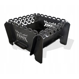 Nešiojamas plonas keltų sodo židinys