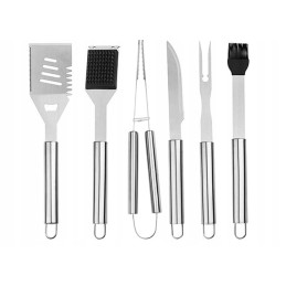 Grilio stalo įrankiai lagamine – praktiškas ir elegantiškas rinkinys, turintis daug privalumų, ypač skirtas kepsnių mėgėjams.