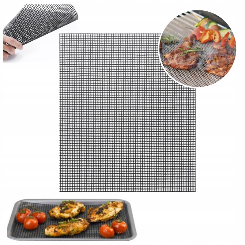 Teflona sieta paklājiņš cepeškrāsns grilam 30x40cm